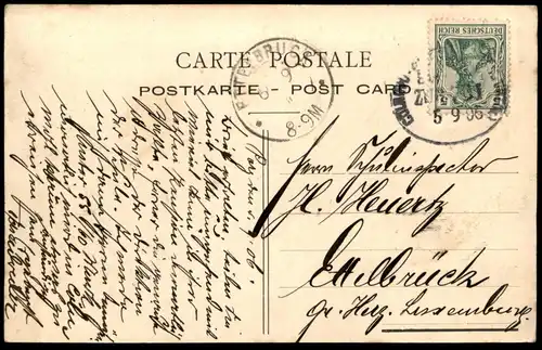 ALTE POSTKARTE KÖLN PORZ AM RHEIN SPIEGELGLASWERKE ZUG WAGGON KRAN crane grue train cargo ship Ansichtskarte postcard AK