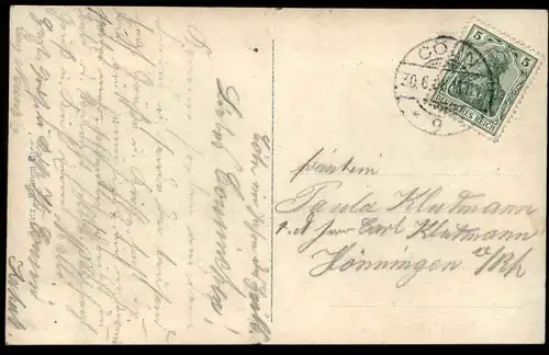 ALTE POSTKARTE BAD WIMPFEN DOKTOR EISENBART ZU WIMPFEN ACCOUCHIERTE ICH EIN KIND ZUR WELT Eisenbarth schwarzer Humor cpa