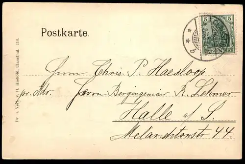 ALTE POSTKARTE GRUSS AUS DEM HARZ KÖHLERHÜTTE HARZER WALDARBEITER Köhler Charburner Charbonnier Koehler Hochharz AK