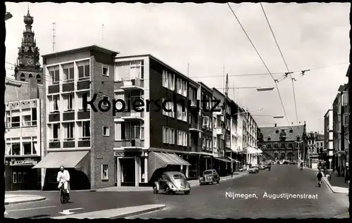 ÄLTERE POSTKARTE NIJMEGEN AUGUSTIJNENSTRAAT VW KÄFER Volkswagen Ansichtskarte postcard cpa AK