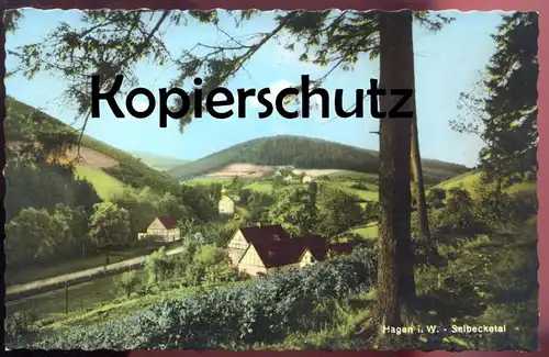 ÄLTERE POSTKARTE HAGEN WESTFALEN SELBECKETAL Ansichtskarte postcard cpa AK