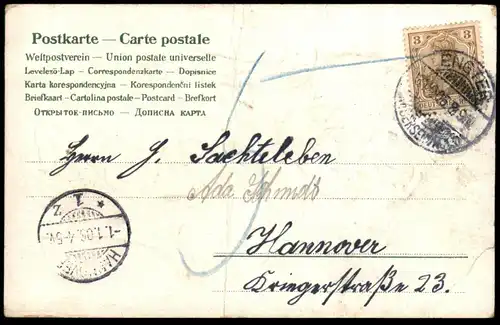 ALTE POSTKARTE BETRUNKENE KATZE PROSIT NEUJAHR SEKT drunken cat chat alcohol Alkohol cpa postcard Ansichtskarte AK
