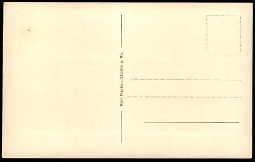 ALTE POSTKARTE BURG RHEINSTEIN SOMMERNACHT SERIE Nacht Mond night moon lune nuit cpa Ansichtskarte postcard AK