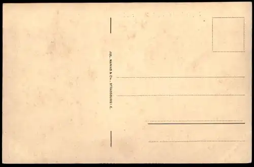 ALTE POSTKARTE RUPRECHTSAU SCHLOSS POURTALÈS ROBERTSAU STRASSBURG STRASBOURG chateau Ansichtskarte postcard AK cpa