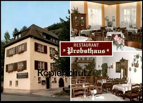 ÄLTERE POSTKARTE NEUSTADT AN DER HAARDT RESTAURANT PROBSTHAUS Ursula Schäfer Mandelring 93 Ansichtskarte postcard AK cpa