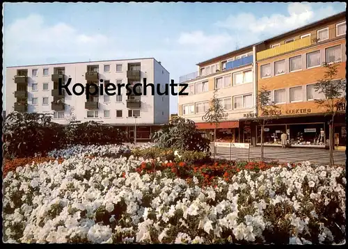 ÄLTERE POSTKARTE SALZGITTER-LEBENSTEDT IN DEN BLUMENTRIFTEN RADIO ELEKTRO Blumen flowers Ansichtskarte AK cpa postcard