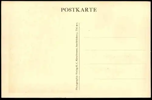ALTE POSTKARTE SAARBRÜCKEN KIRCHE ST. MICHAEL MICHAELISKIRCHE church église Ansichtskarte postcard cpa AK