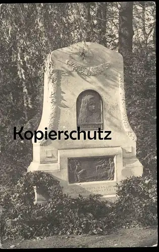 ALTE POSTKARTE DARMSTADT PRINZESS ELISABETH-GEDENKSTEIN DENKMAL Prinzessin princess monument Ansichtskarte cpa postcard