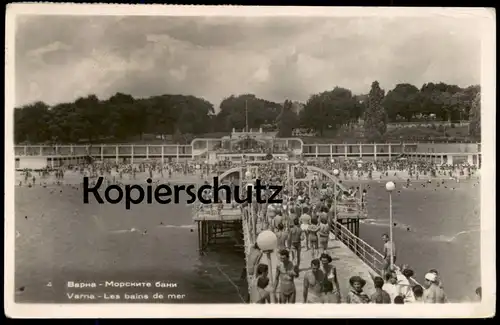 ALTE POSTKARTE VARNA LES BAINS DE MER Bulgaria Bulgarien Bulgarie Ansichtskarte postcard cpa AK