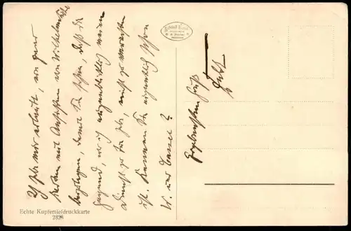 ALTE POSTKARTE KASSEL BURGGRABEN HINTER DER LÖWENBURG Cassel cpa postcard Ansichtskarte AK