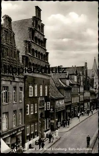 ÄLTERE POSTKARTE LÜNEBURG RATS-APOTHEKE Ratsapotheke pharmacy pharmacie M. Sieben Ansichtskarte AK cpa postcard