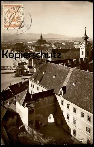 ALTE POSTKARTE STADT STEYR VOM TABOR 1929 OBERÖSTERREICH Österreich Austria AK Ansichtskarte postcard cpa