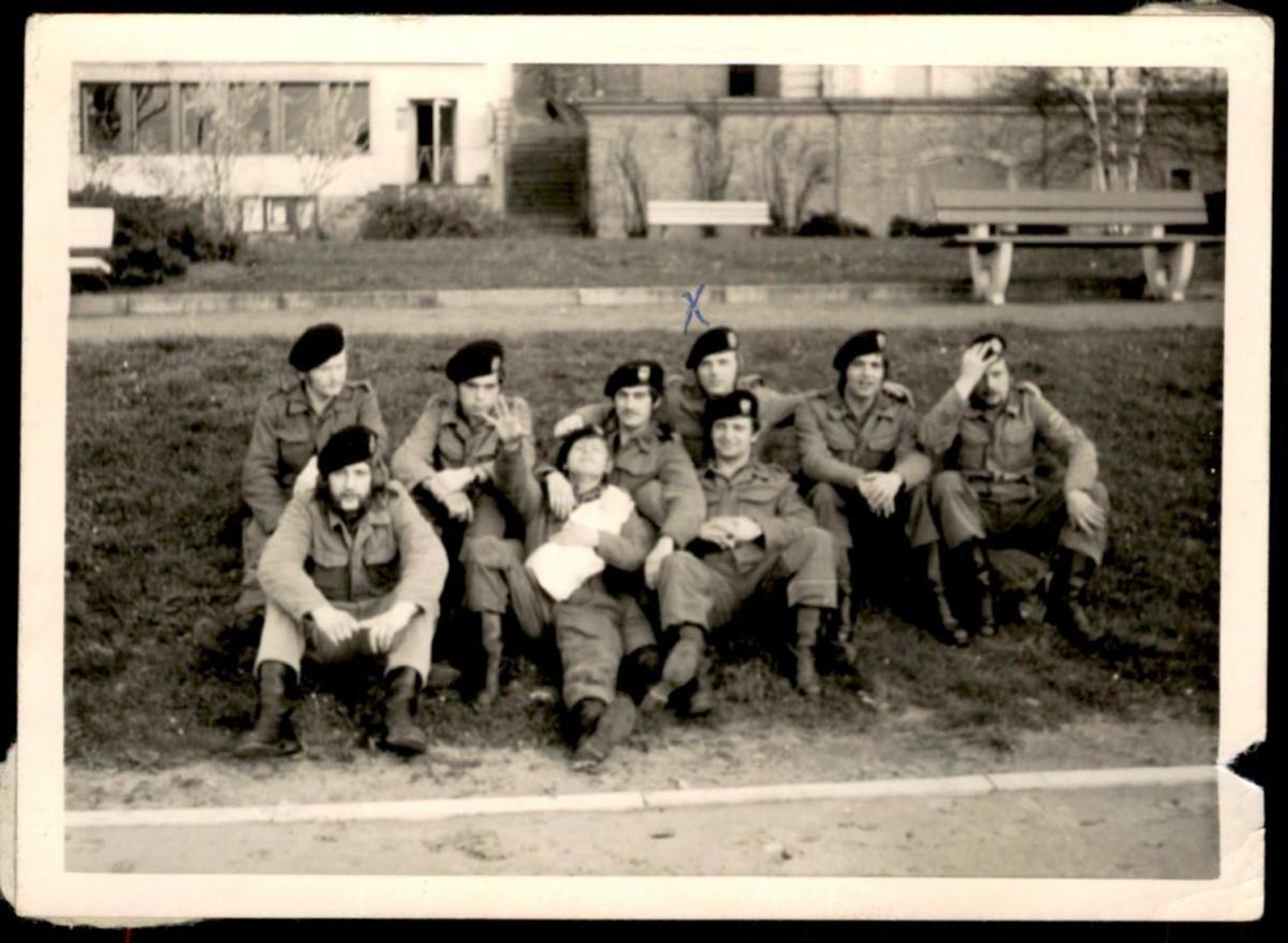 37 ALTE FOTOS SOLDATEN ÜBUNG PANZER LEOPARD ZUG MARIA VON