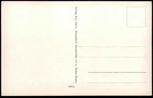 ÄLTERE POSTKARTE GERNSBACH IM MURGTAL TOTALANSICHT Gesamtansicht Panorama Total Ansichtskarte postcard cpa