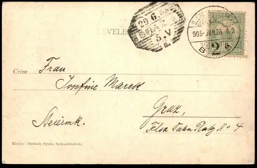 ALTE POSTKARTE SZEKESFEHERVAR KORHAZ-UTCZA SYNAGOGUE Synagoge Ungarn Hungary Hongrie jewish postcard Ansichtskarte