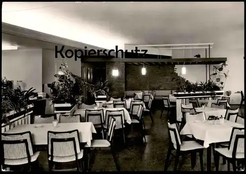 ALTE POSTKARTE STUTTGART SCHREMPP CAFÉ INNENANSICHT Ansichtskarte AK cpa postcard