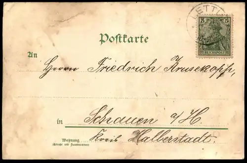 ALTE POSTKARTE VÖLKERSCHLACHTDENKMAL GRUSS AUS LEIPZIG PATRIOTENBUND Teufel Bruno Bürger & Ottillie Ansichtskarte cpa