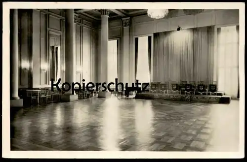 ÄLTERE POSTKARTE KARL-MARX-STADT KULTURPALAST DER WERKTÄTIGEN 1956 INNENANSICHT Saal Ansichtskarte cpa AK postcard