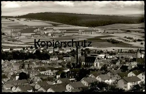 ÄLTERE POSTKARTE TAUBERBISCHOFSHEIM TOTALANSICHT GESAMTANSICHT TOTAL BLICK AUF DEN ORT AK postcard Ansichtskarte cpa