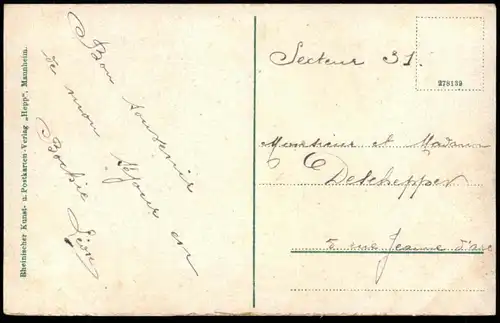 ALTE POSTKARTE WORMS PARTIE AM RHEIN Schiff Dampfer steam ship bateau à vapeur Raddampfer postcard Ansichtskarte AK cpa