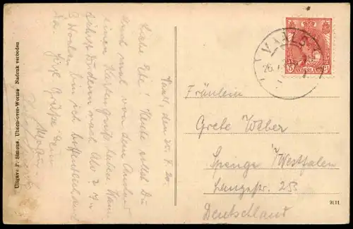 ALTE POSTKARTE GROETEN UIT VAALS UITZICHTOREN HOOGSTE PUNT VAN NEDERLAND KONINGIN Ansichtskarte AK cpa postcard