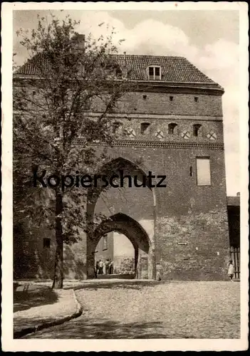 ALTE POSTKARTE THORN NONNENTOR TOR TORUN OSTPREUSSEN Sanitäts Abteilung Thorn Polska Poland Polen Ansichtskarte postcard