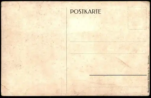 ALTE POSTKARTE NEUJAHRSGRÜSSE DER KLEINEN IM WERDENFELSER LAND GARMISCH PARTENKIRCHEN SIGN. ERHARDT Ansichtskarte AK