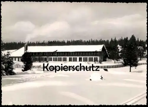 ÄLTERE POSTKARTE GEYER WINTER SCHNEE ERZGEBIRGE JUGENDHERBERGE ADOLF HENNECKE Ansichtskarte AK postcard cpa