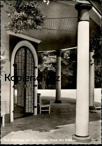 ALTE POSTKARTE BAD MEINBERG AM TEUTOBURGER WALD AM BRUNNEN bath Ansichtskarte postcard cpa AK