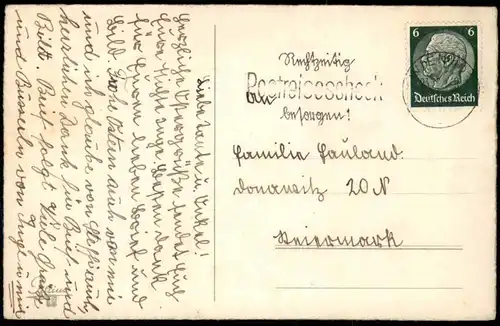 ALTE POSTKARTE HERZLICHEN OSTERGRUSS KÜKEN MÄDCHEN KIND WEIDENKÄTZCHEN EI Ostern Easter egg postcard cpa Ansichtskarte