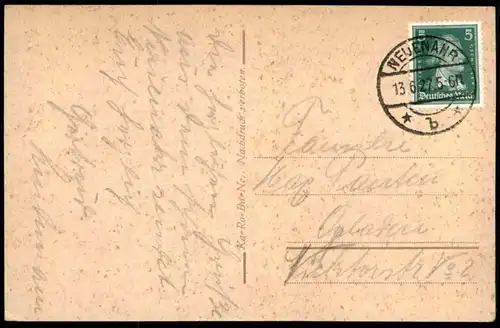 ALTE POSTKARTE BAD NEUENAHR 1927 PARTIE AUS DEM KURGARTEN TRINKHALLE PARTIE AUS DEM ROSENGARTEN postcard Ansichtskarte