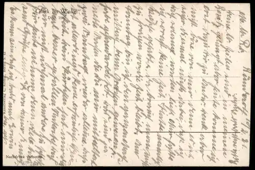 ALTE POSTKARTE KINDER MIT PUPPE UND BLUMENSTRAUSS children enfants doll poupée Ansichtskarte cpa postcard AK