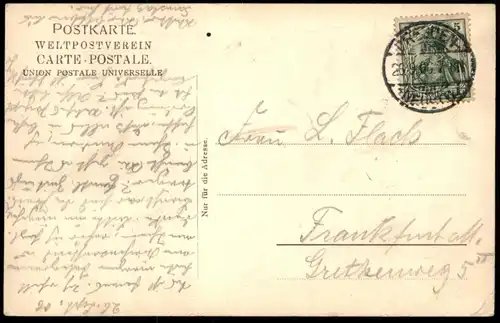 ALTE POSTKARTE GRUSS AUS DRESDEN BRÜHL'SCHE TERRASSE Schiff Dampfer Ansichtskarte cpa AK postcard