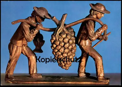 ÄLTERE POSTKARTE TREBECHOVICKY BETLEM TREBECHOVICE KRIPPE VINARI crib Tschechische Republik Ceska Cesko Wein vino vin AK