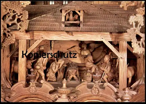 ÄLTERE POSTKARTE TREBECHOVICKY BETLEM TREBECHOVICE KRIPPE JESLICKY crib Tschechische Republik Ceska Cesko cpa postcard