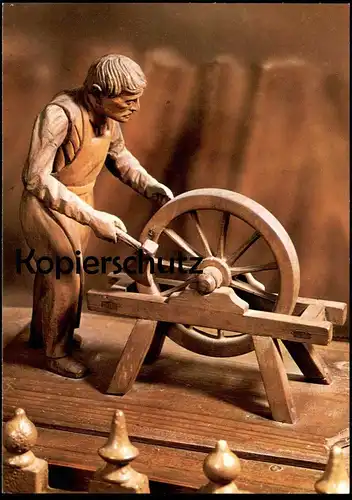 ÄLTERE POSTKARTE TREBECHOVICKY BETLEM TREBECHOVICE KRIPPE KOLÁR crib Tschechische Republik Ceska Cesko Holzschnitzerei