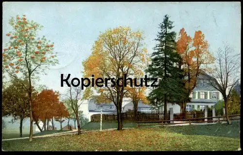 ALTE POSTKARTE REHEFELD HEIM JÄGERHOF SACHSEN PHOTOCHROMIE Nenke & Ostermaier Ansichtskarte postcard AK cpa