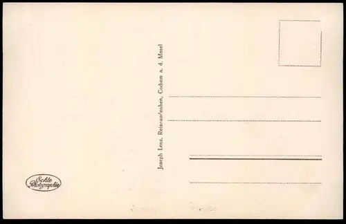 ALTE POSTKARTE COCHEM MOSEL ALTE PFARRKIRCHE VON DER BRÜCKE AUS MIT KAPUZINERKLOSTER Ansichtskarte postcard AK