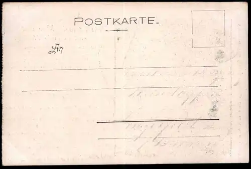 ALTE POSTKARTE DEIN SEI MEIN HERZ UND SOLL ES EWIG BLEIBEN LIEBE INITIALEN RINDE BAUMINSCHRIFT tree inscription cpa AK