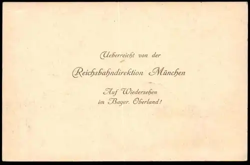 ALTE POSTKARTE BAD TÖLZ STADTMITTE OLDTIMER AUTO REICHSBAHNDIREKTION MÜNCHEN BAYERN OBERLAND Ansichtskarte cpa postcard