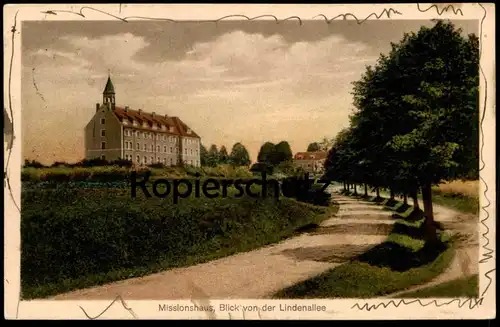 ALTE POSTKARTE MISSIONSHAUS ST. PETER BLICK VON DER LINDENALLEE TIRSCHENREUTH cpa postcard AK Ansichtskarte