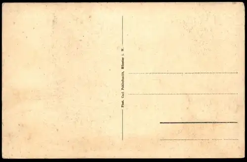 ALTE POSTKARTE MÜNSTER WESTFALEN COLLEGIUM BORROMAEUM KAPELLE Kollegium Kolleg Priesterseminar Kirche Ansichtskarte AK