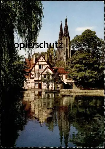 ÄLTERE POSTKARTE SOEST TEICHSMÜHLE Mühle Wassermühle moulin à eau water mill Ansichtskarte AK cpa postcard