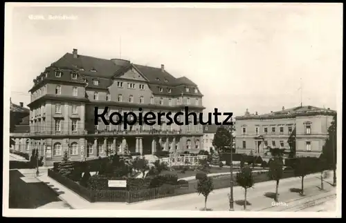 ALTE POSTKARTE GOTHA SCHLOSSHOTEL HOTEL DAS SCHÖNE GOTHA Ansichtskarte cpa postcard AK