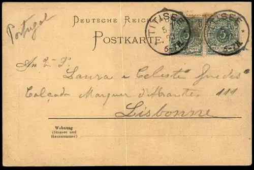 ALTE VORLÄUFER LITHO POSTKARTE SCHWARZWALD HOTEL TITISEE 1893 EIGENTÜMER FRIEDRICH JÄGER cpa postcard Ansichtskarte