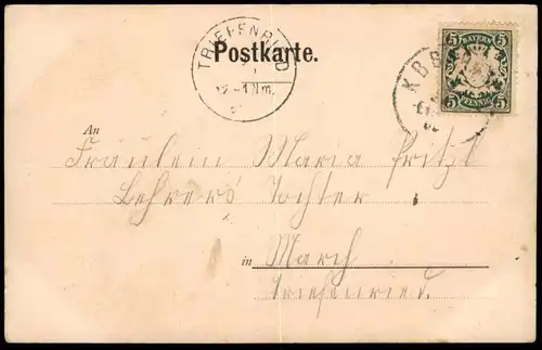 ALTE POSTKARTE SCHNEEWITTCHEN UND DIE 7 ZWERGE UM 1900 Märchen fairy tall snow white blanche-neige nains dwarfs cpa