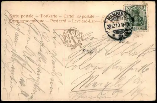 ALTE POSTKARTE HAMBURG HOPFENSACK-REICHENSTRASSE AUCTIONS LOKAL EMIL PLAGEMANN Ansichtskarte cpa AK postcard