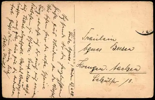 ALTE POSTKARTE BURG ELTZ 1918 Wierschem Maifeld Polch Schloss Castle Chateau Verlag Scharbach Ansichtskarte cpa postcard