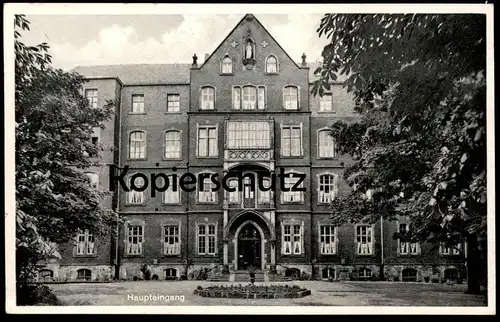 ALTE POSTKARTE PADERBORN KRANKENHAUS DER BARMHERZIGEN BRÜDER Hospital Barmherzige Brüder Ansichtskarte postcard AK cpa