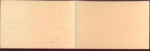 ALTE POSTKARTE GRUSS AUS BREMEN SENDET PANORAMAKARTE SYSTEMKARTE PANORAMA ZWEI KARTEN TOTAL Ansichtskarte cpa postcard